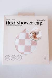 satin lined shower cap