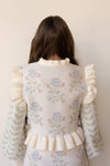 mode, rosy knit top