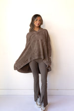 mode, polly oversized poncho