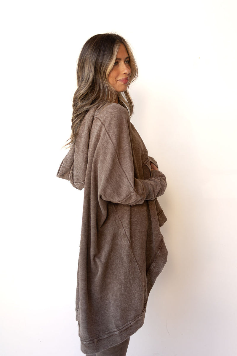 mode, polly oversized poncho