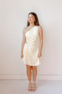 gisele pleated dress