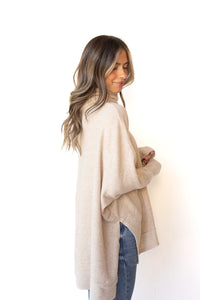 mode, aveline cowl neck sweater