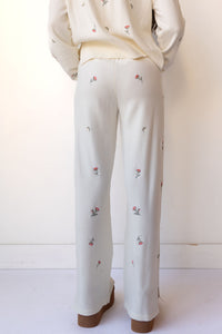 mode, collins embroidered pants