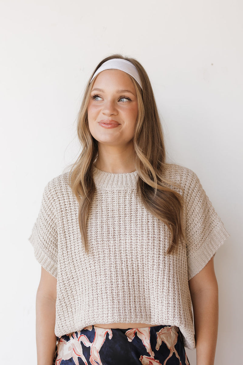 cindy lou knitted vest