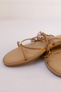 gladiator lace up sandals