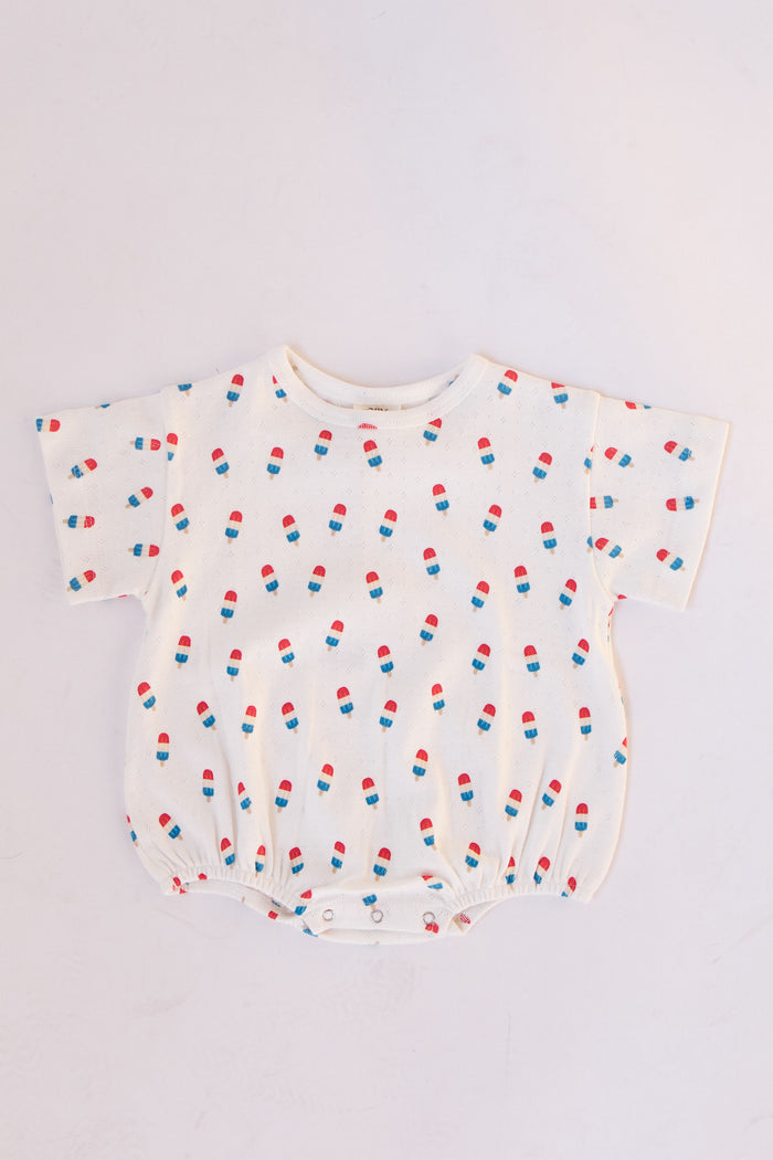Popsicle Organic Pointelle T-Shirt Bubble