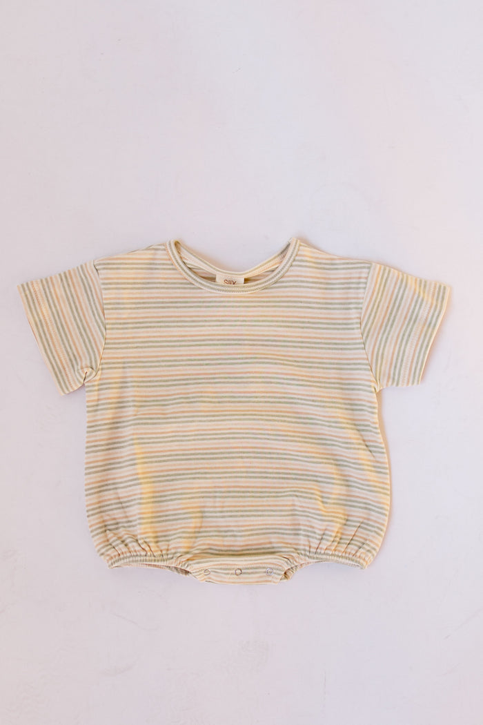 Multi Stripe / Organic T-Shirt Bubble