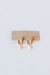 remi pearl hoops