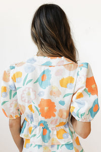 bailey floral blouse