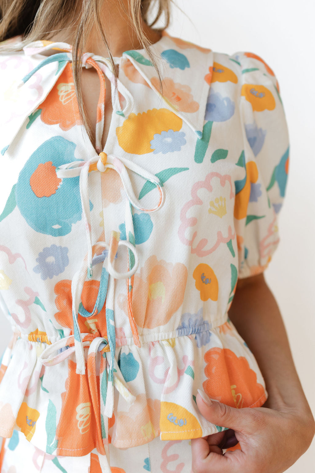 bailey floral blouse