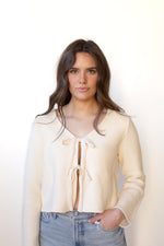 tied with love sweater