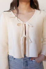 tied with love sweater