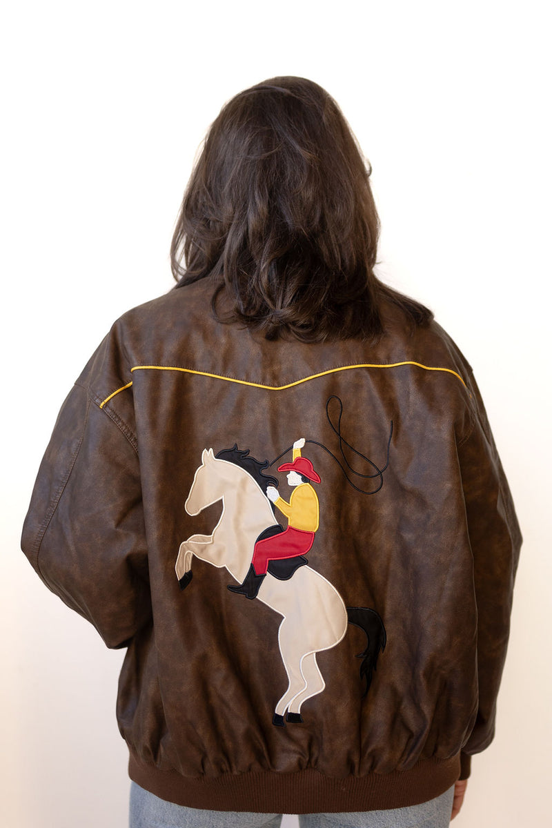 lone rider leather jacket