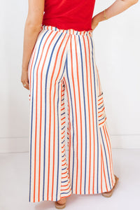 kirby striped wide leg pants