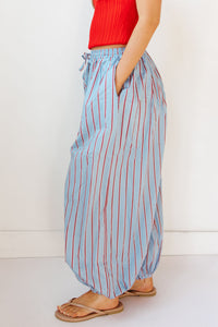 lainey striped balloon pants
