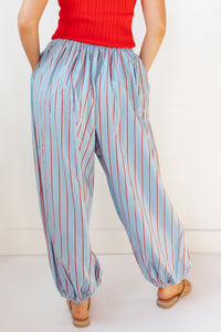 lainey striped balloon pants