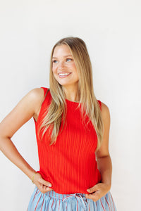 ryan ribbed knit top