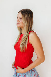 ryan ribbed knit top