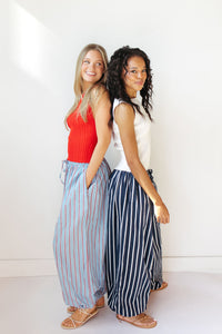 lainey striped balloon pants