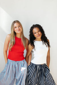 lainey striped balloon pants