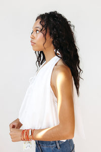brea bubble halter top