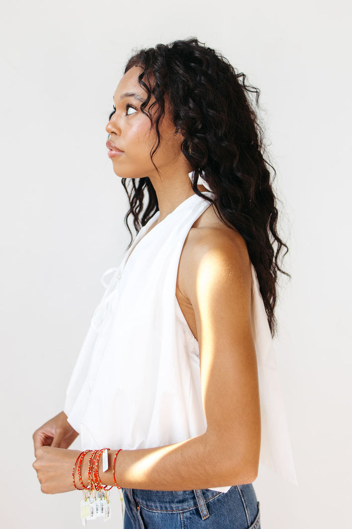 brea bubble halter top