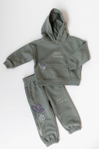 God's still working kids hoodie