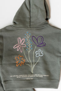 God's still working kids hoodie
