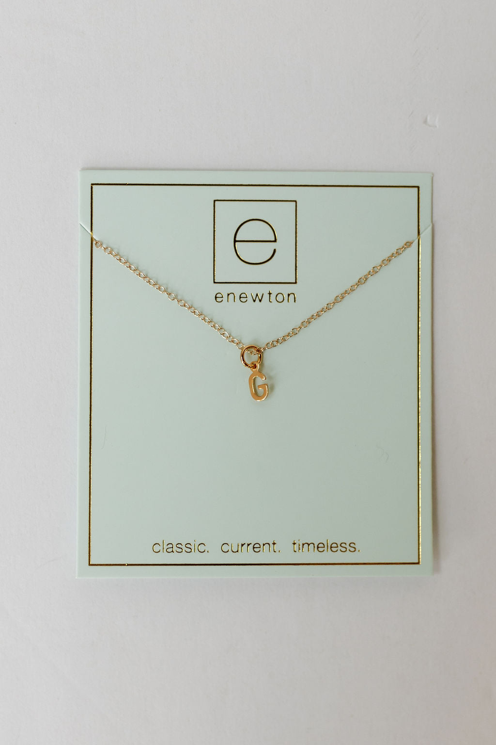 16" necklace gold - respect gold charm