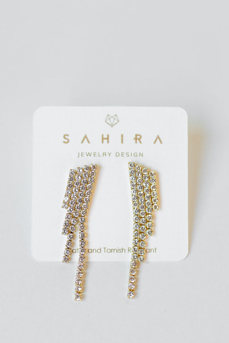 mode, nikki statement earrings