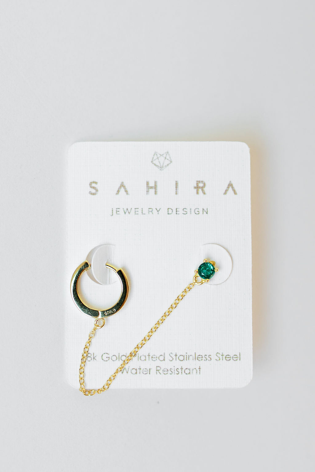 mode, lilou chain drop earring