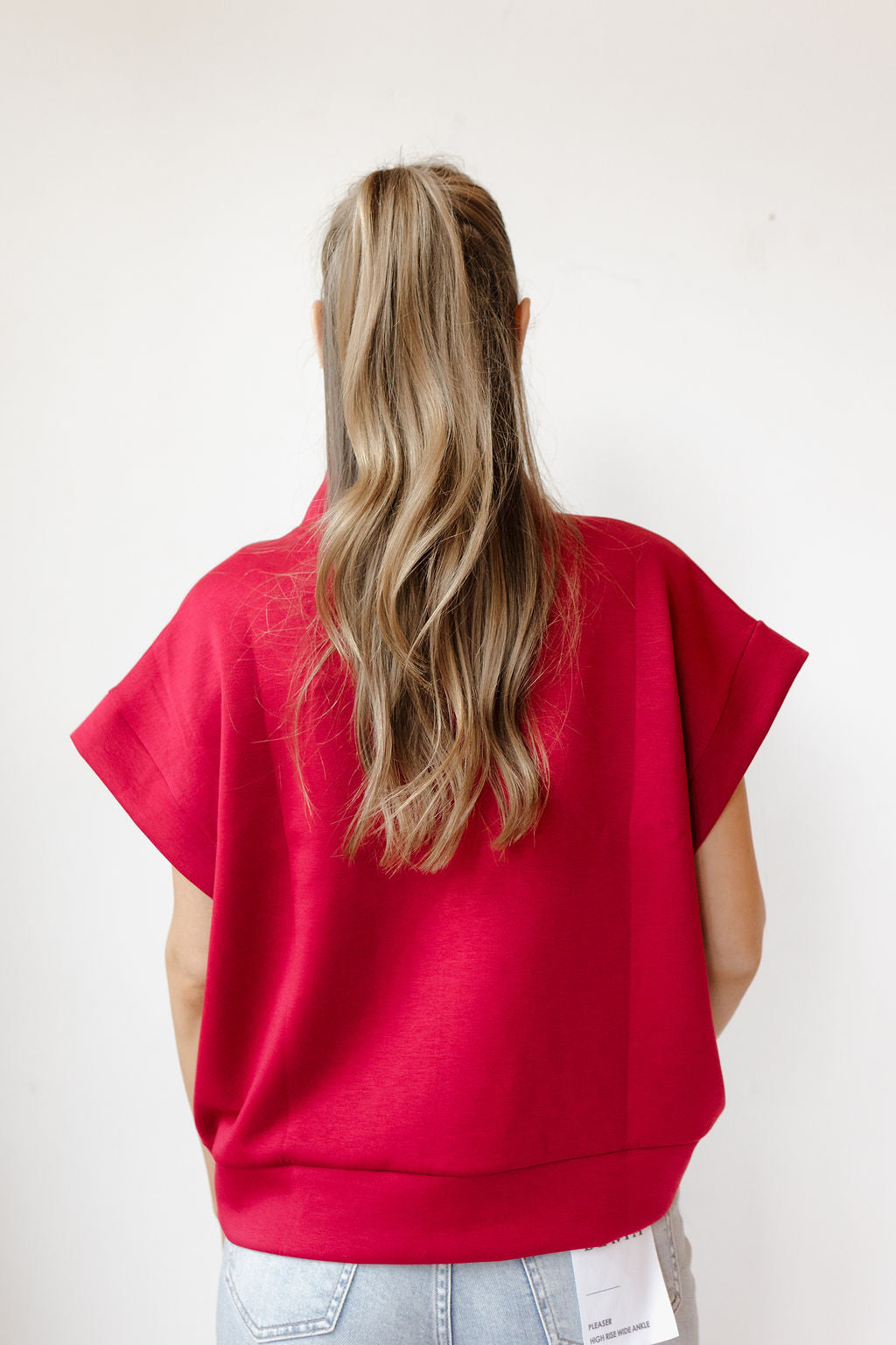 danielle quarterzip top