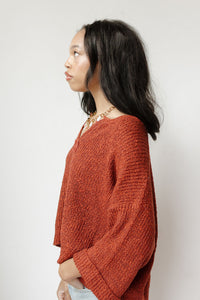 sweet as can be 3/4 sleeve sweater