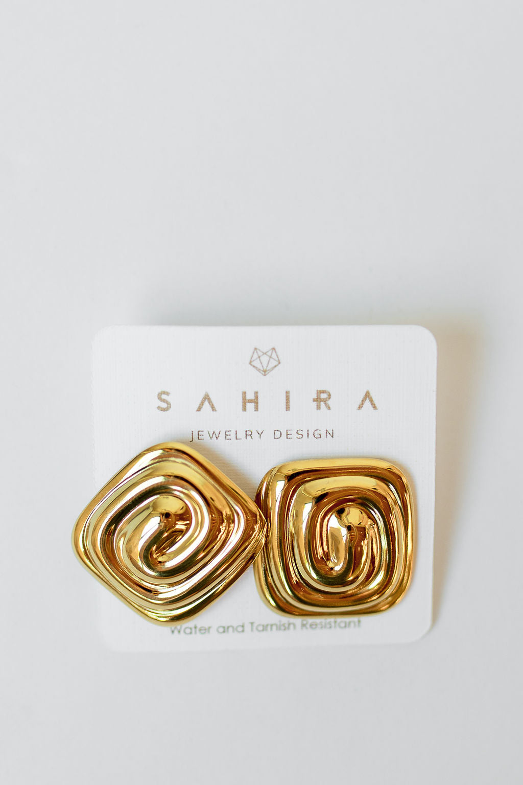 mode, matilda swirl earrings