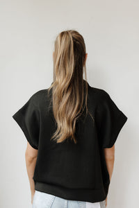 danielle quarterzip top