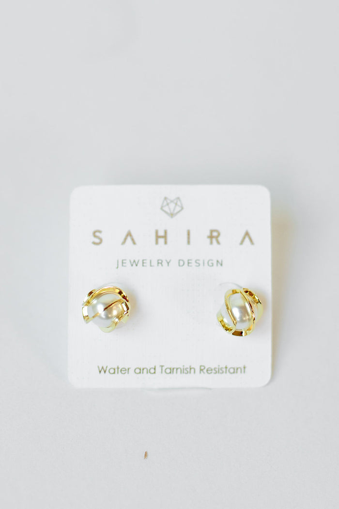 mode, samoa pearl studs
