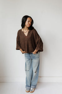 sweet as can be 3/4 sleeve sweater