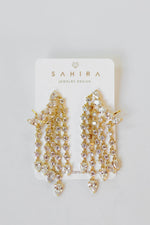 mode, raven statement earrings