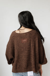 sweet as can be 3/4 sleeve sweater