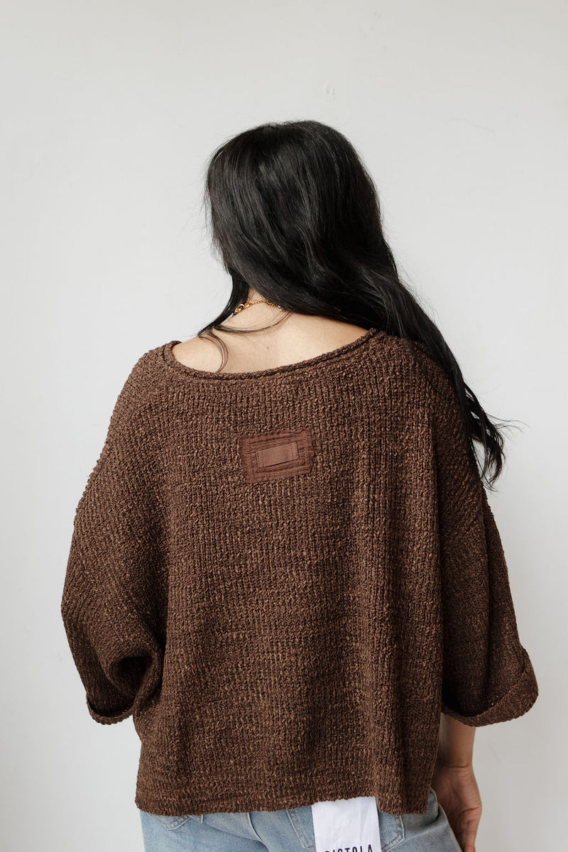 sweet as can be 3/4 sleeve sweater