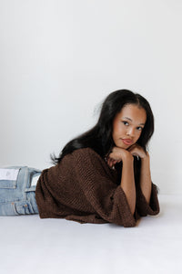sweet as can be 3/4 sleeve sweater