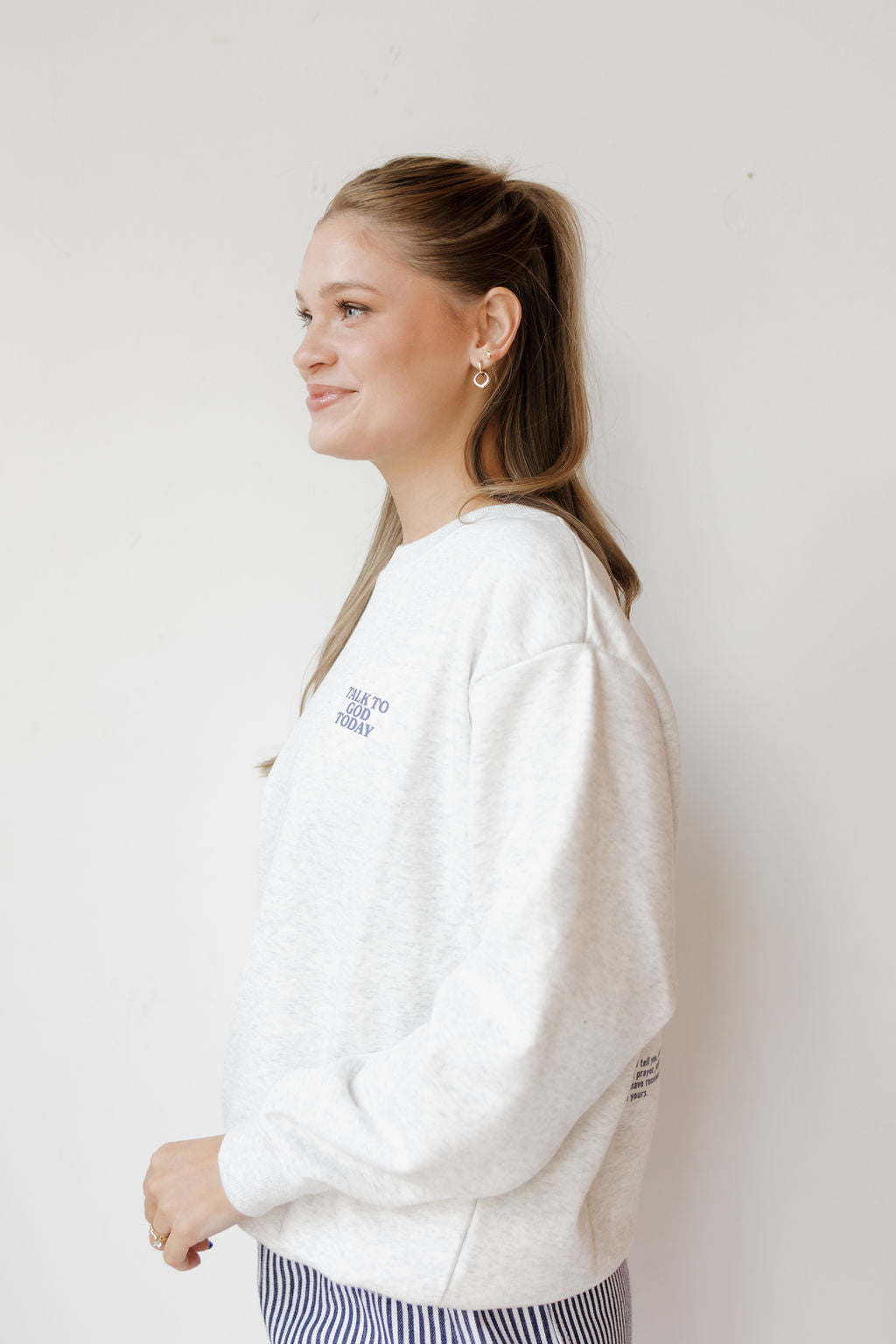 talk to God crewneck