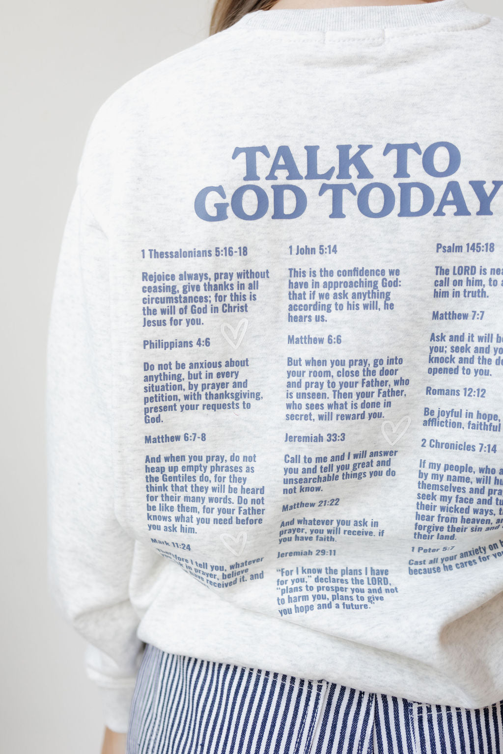talk to God crewneck