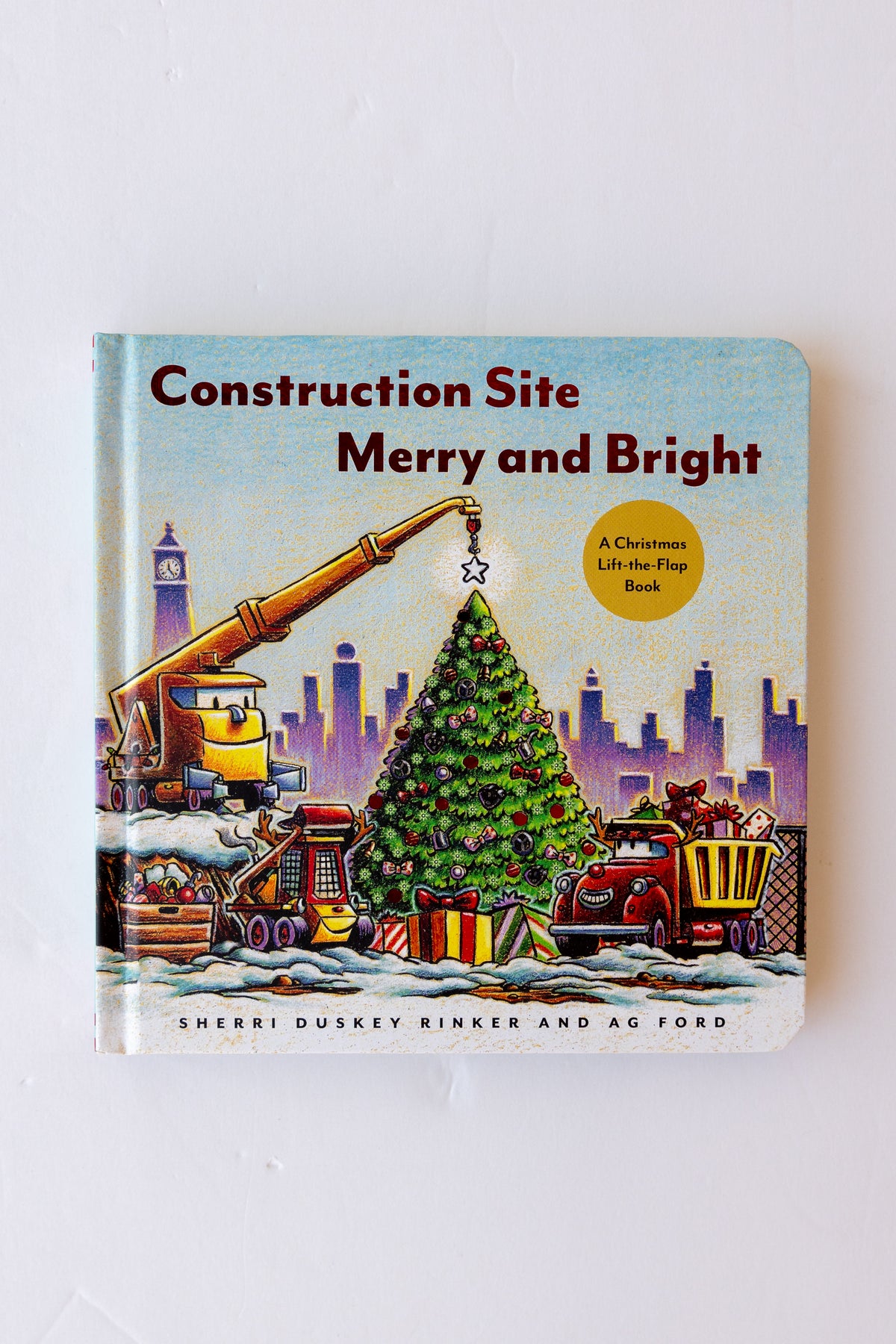 construction site merry & bright book