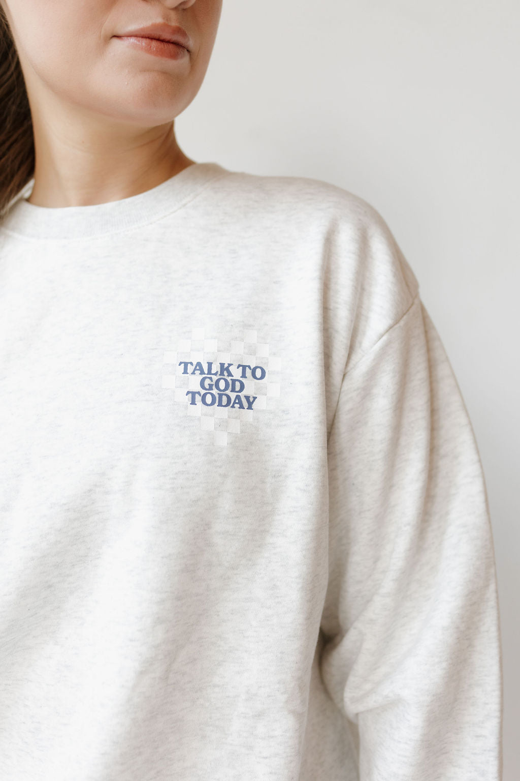 talk to God crewneck