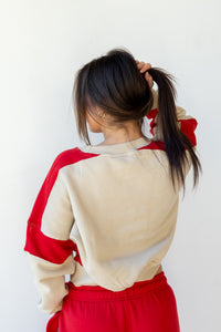 asher cropped sweatshirt