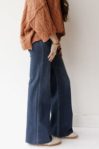 far out high rise wide leg