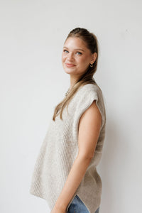 mandy knitted vest