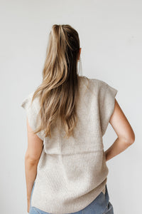 mandy knitted vest