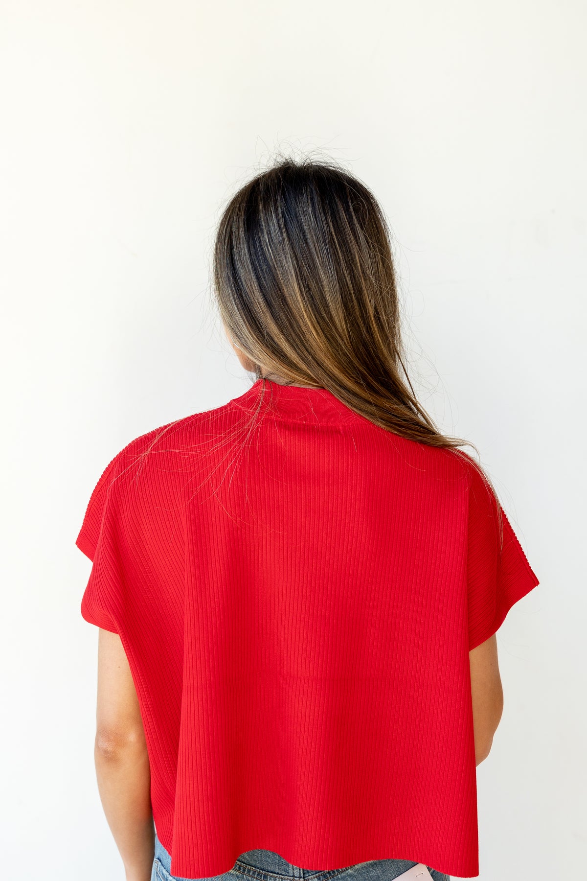 mackenzie mock neck sweater